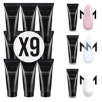 Neglemakeriet Powder Gel 07 + 02 + 01 - 9 STK!