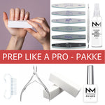 Prep like a PRO - Utstyrspakke for forberedelse av naturlige negler før legging av akryl og gele