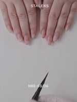 STALEKS Double-Ended Brush EXPERT: Liner 10 mm / Gel Brush 11 mm
