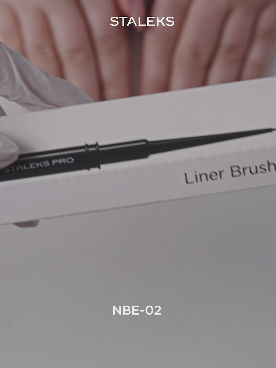 STALEKS Brush-Liner EXPERT Width 1 mm / Length 5 mm NBE-02 demonstrasjon