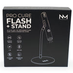 Oppladbar UV LED Flash Cure lampe og stativ