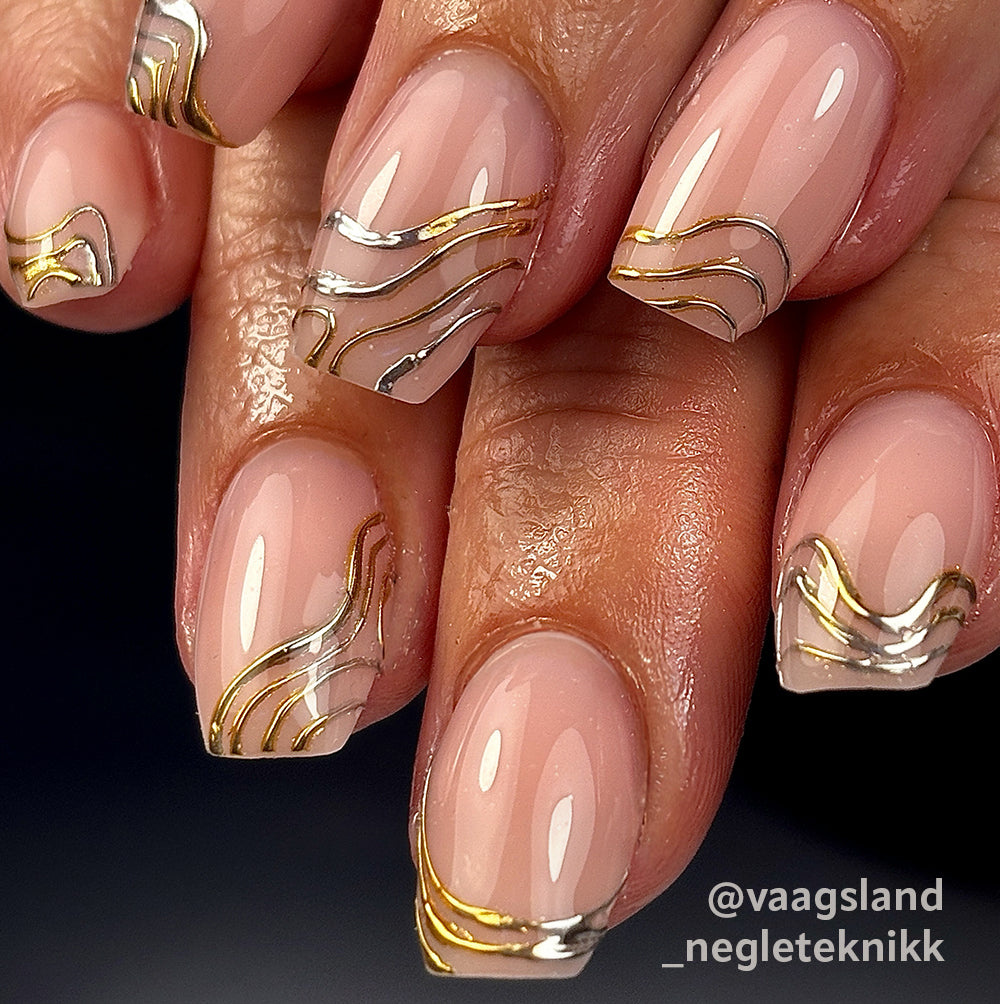 Professional Builder Gel 07 +  Chrome Gull og Sølv