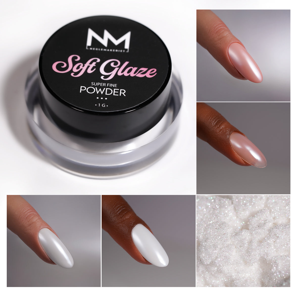Neglemakeriet Soft Glaze Super Fine Powder - Glazed Donut Nails