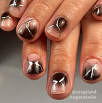 Chrome Mirror - Super Fine Powder - kundebilde chome sølv